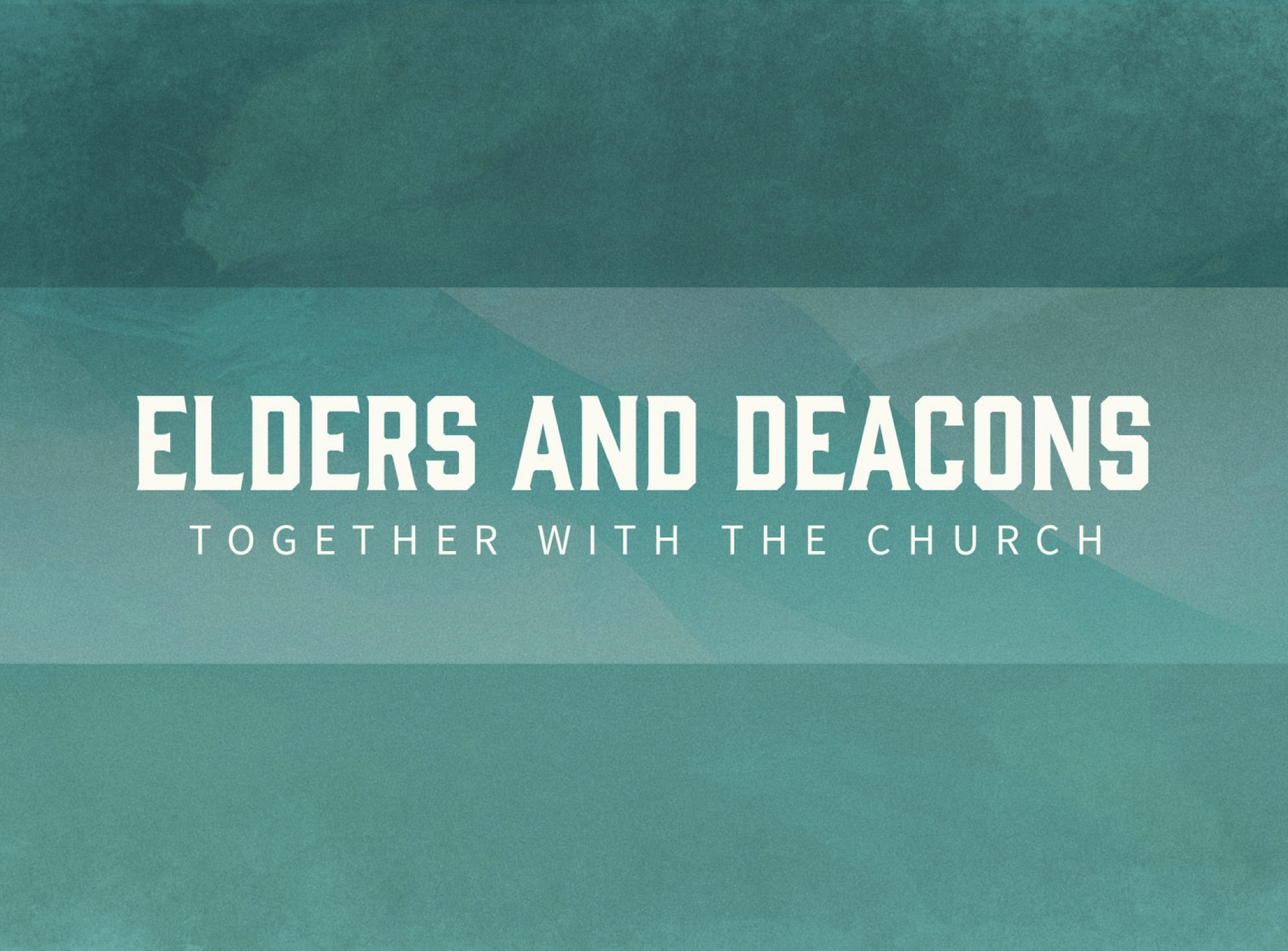 Who Can Be A Deacon?