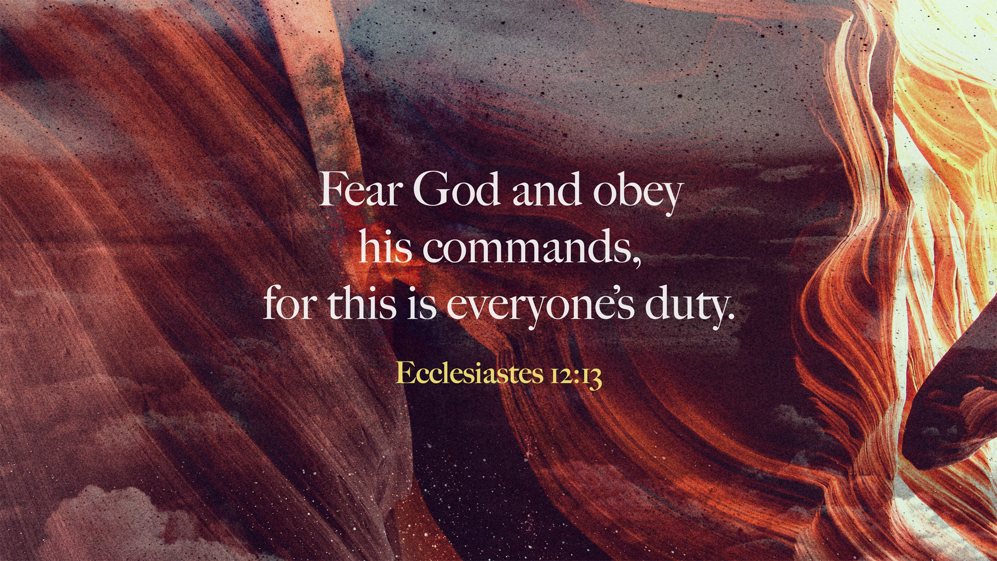 The Fear of the Lord - Joyful Obedience