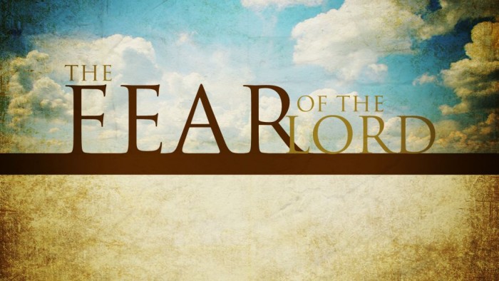 Fearing God Rightly Leads to Worship
